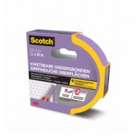 Scotch maskeertape voor gevoelige oppervlakken 24mm