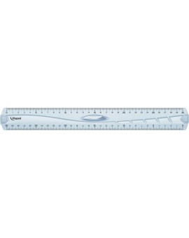Maped Geometric lat met handvat 30cm