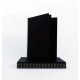Seawhite of Brighton Euro Pop Black Sketchbook - spiraal aan de lange zijde