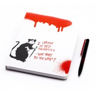 Banksy Writing set - Rat