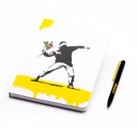 Banksy Writing set - Yellow - Flower
