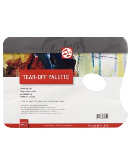 Talens Tear-off Palette afscheurpaletten 22x30cm