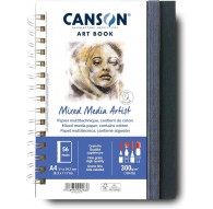 Canson Mixed Media Artist Art Book spiraal