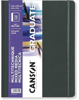 Canson Graduate Mixed Media White Book