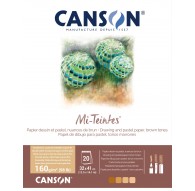 Canson Mi-Teintes 160gr - blok 20 vel Brown Tones