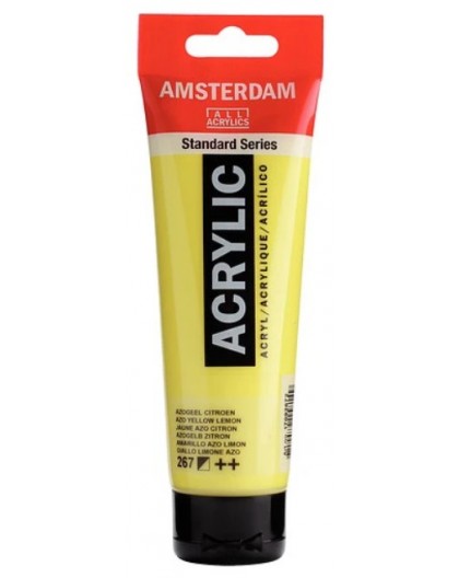Azogeel Citroen - Amsterdam Acrylverf Standard Series - tube 120 ml