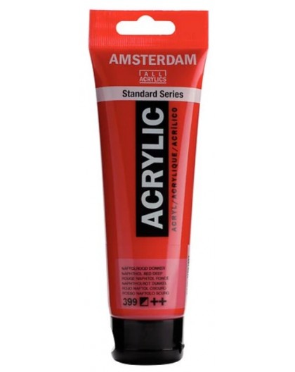 Naftolrood Donker - Amsterdam Acrylverf Standard Series - tube 120 ml