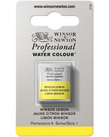 W&N Professional Water Colour - Winsor Lemon 1/2 napje