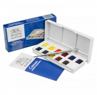 W&N Cotman Sketchers' Pocket Box - 12 halve napjes
