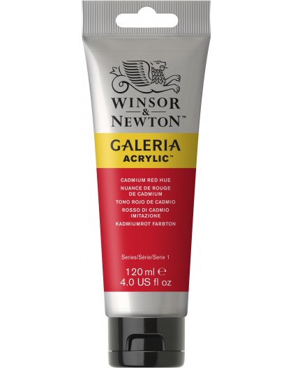 W&N Galeria Acrylic - Cadmium Red Hue tube 120ml