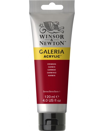 W&N Galeria Acrylic - Crimson tube 120ml