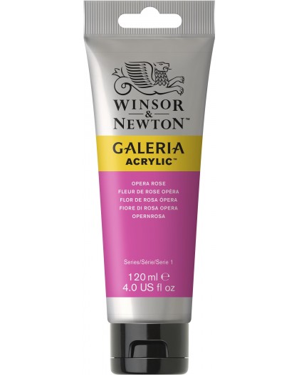 W&N Galeria Acrylic - Opera Rose tube 120ml