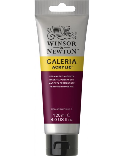 W&N Galeria Acrylic - Permanent Magenta tube 120ml