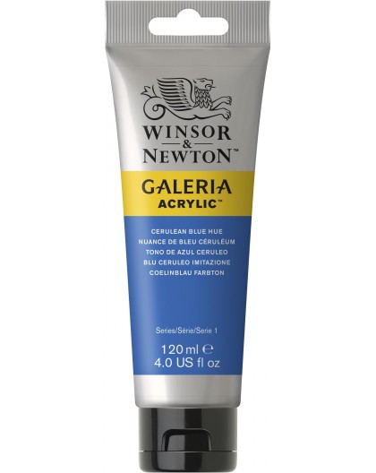 W&N Galeria Acrylic - Cerulean Blue Hue tube 120ml