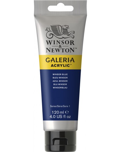 W&N Galeria Acrylic - Winsor Blue tube 120ml