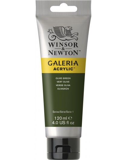 W&N Galeria Acrylic - Olive Green tube 120ml