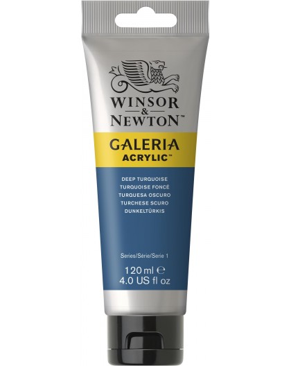 W&N Galeria Acrylic - Deep Turquoise tube 120ml