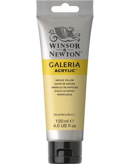 W&N Galeria Acrylic - Naples Yellow tube 120ml