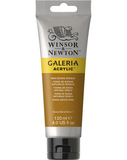 W&N Galeria Acrylic - Raw Sienna Opaque tube 120ml