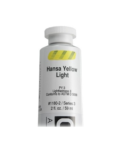 Golden Heavy Body Acrylic - Hansa Yellow Light #1180