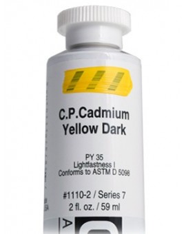 Cadmium Yellow Dark - Golden Heavy Body Acrylic