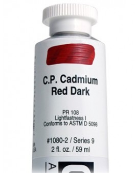 C.P. Cadmium Red Dark - Golden Heavy Body Acrylic
