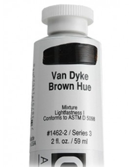 Van Dyke Brown Hue - Golden Heavy Body Acrylic