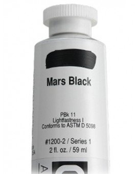 Golden Heavy Body Acrylic - Mars Black #1200