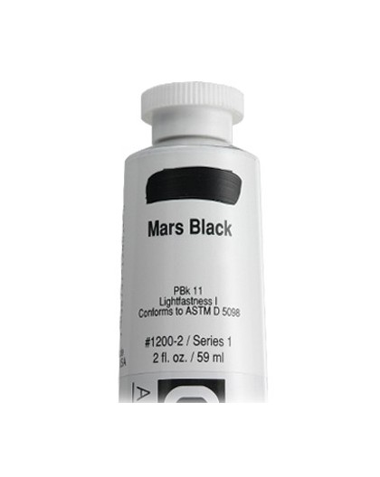 Golden Heavy Body Acrylic - Mars Black #1200