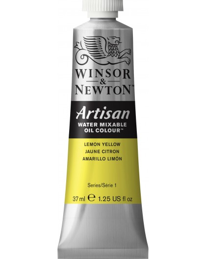 W&N Artisan Oil Colour - Lemon Yellow tube 37ml