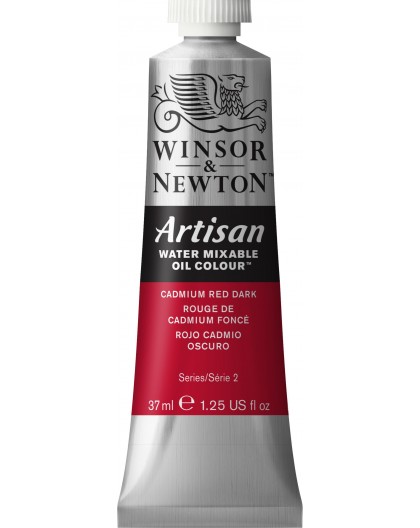 W&N Artisan Oil Colour - Cadmium Red Dark tube 37ml