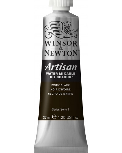 W&N Artisan Oil Colour - Ivory Black tube 37ml