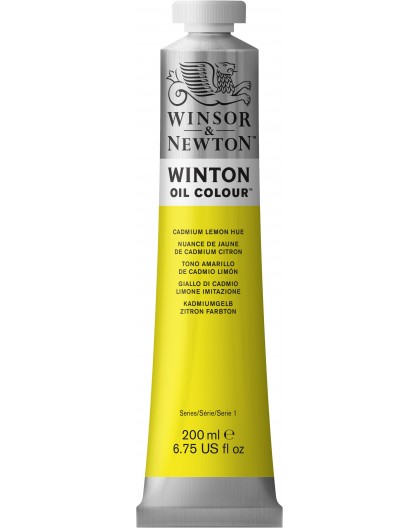 W&N Winton Oil Colour - Cadmium Lemon Hue tube 200ml