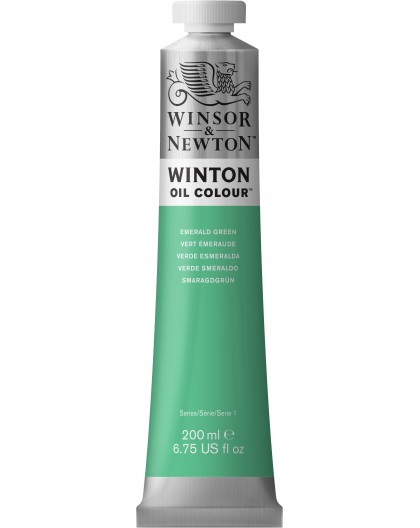 W&N Winton Oil Colour - Emerald Green tube 200ml