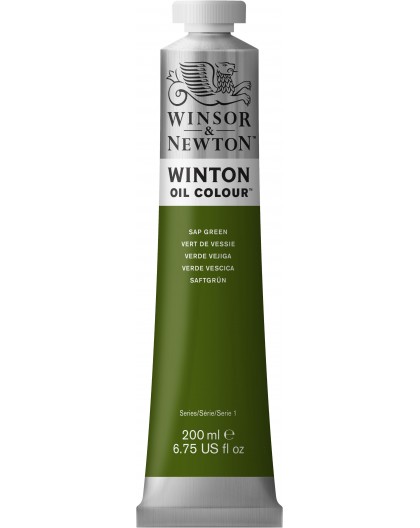 W&N Winton Oil Colour - Sap Green tube 200ml