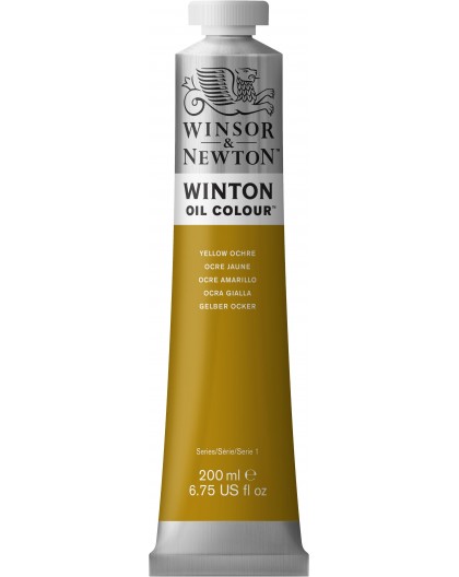 W&N Winton Oil Colour - Yellow Ochre tube 200ml
