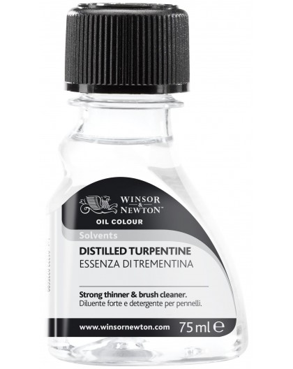 W&N Distilled Turpentine - 75ml