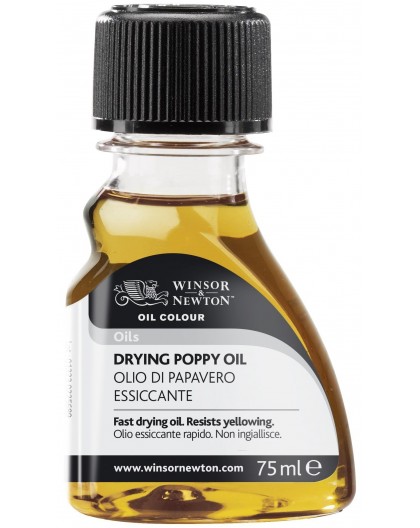 W&N Drying Poppy Oil - 75ml