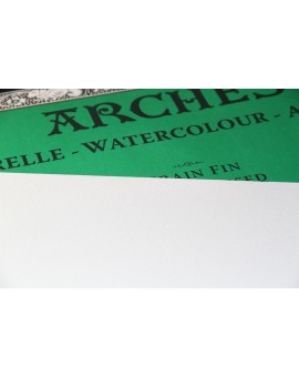 Arches aquarelblok Grain Fin - 4 zijdig gelijmd