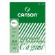 Canson C à Grain 125gr - blok tekenpapier