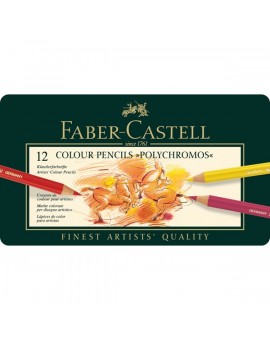 Faber-Castell - Polychromos in metalen etui