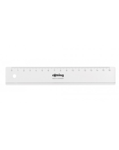 Rotring Centro plastic liniaal 16cm