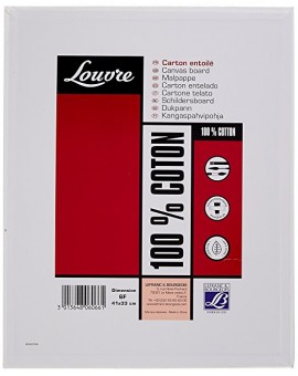 Louvre canvas board