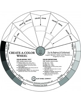 Create a Color Wheel kleurenmengcirkel