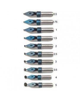 Leonardt kalligrafie Ornamental nib (redis pen)