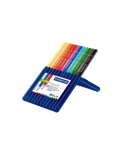 Staedtler Ergosoft - set 12 kleurpotloden