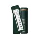 Faber-Castell - etui met 6 potloden (HB-8B)