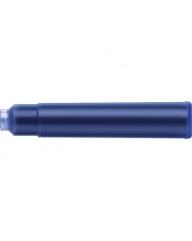 Faber-Castell inktpatronen - blauw uitwisbaar