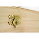 Tekendoos in ongelakt hout 25x14x6,5cm