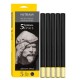 Nitram Fine Art Charcoal Bâtons - 12mm